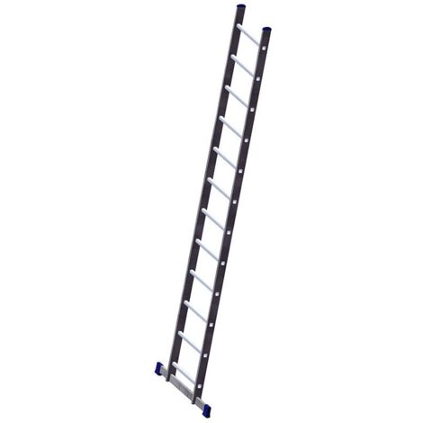 OSE – Échelle en aluminium 3,48 m – 13 barreaux – Charge maximale 150 kg – Poids léger 5 kg – Pour travaux en hauteur et espaces confinés