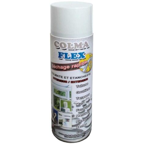 OSE – Spray bitumeux 500 ml – Imperméabilisant pour tous supports – Colmate et étanchéifie fissures et trous – Sèche rapidement sans odeur