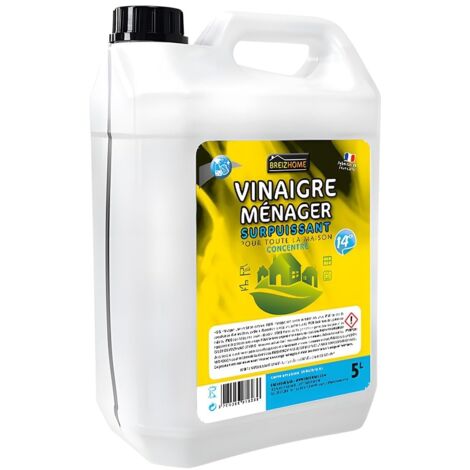 OSE - Vinagre blanco de uso doméstico 14° 5L - Producción francesa