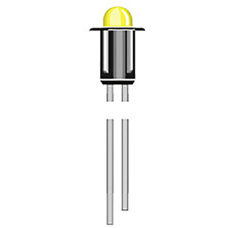 Oshino MD-302G LED-Signalleuchte Grün    2.1 V/DC    7 mcd