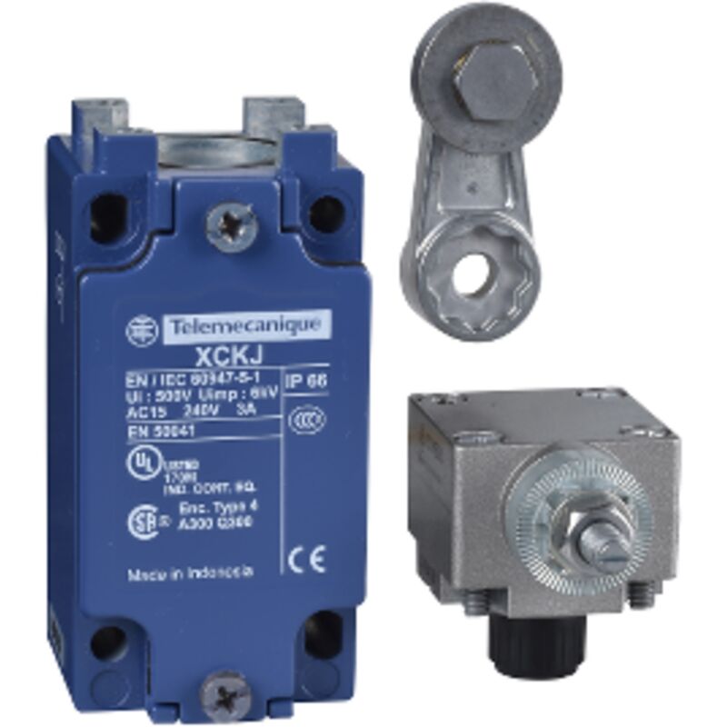 Schneider Electric - Télémécanique - OsiSense xckj - inter. de pos. - levier à galet plast. -1O+1F- brusque - Pg13 - XCKJ10511