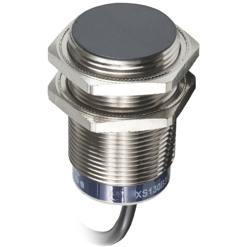 Schneider Electric - Télémécanique - OsiSense XS6 - détecteur inductif - M30 - L62mm - laiton - Sn 15mm - câble 2m