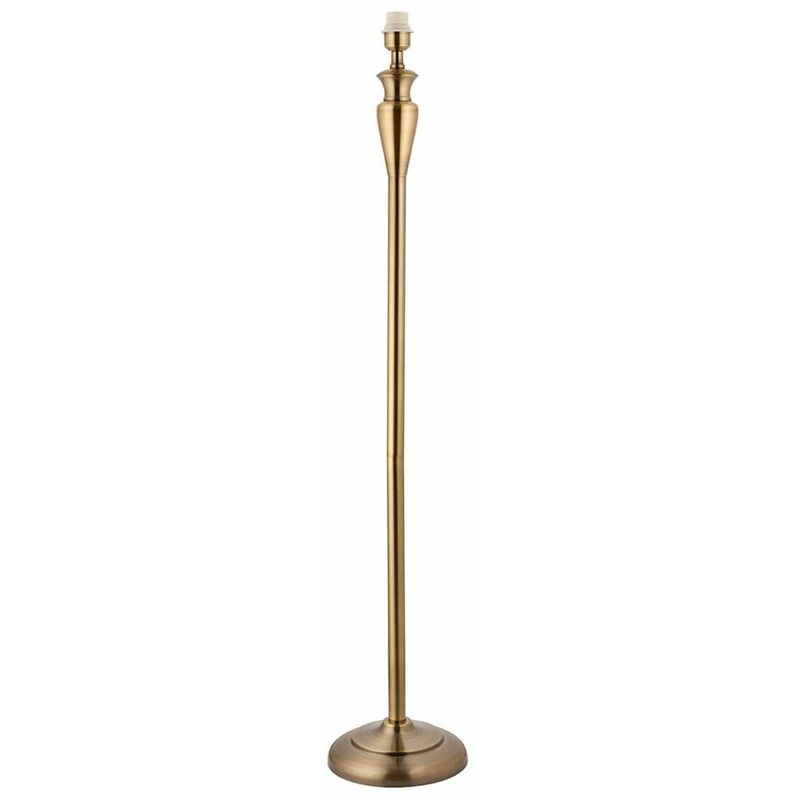 Oslo floor lamp, antique brass, without lampshade
