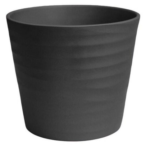 Oslo Taper Planter - L28 x W28 x H24 cm - Black