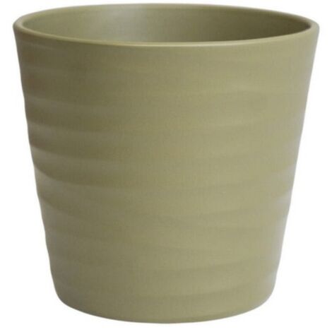 Oslo Taper Planter - L32 x W32 x H27 cm - Olive