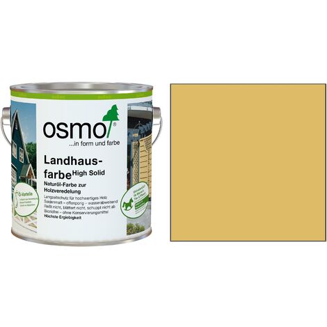OSMO 2205 Landhausfarbe Sonnengelb 2,5 Ltr