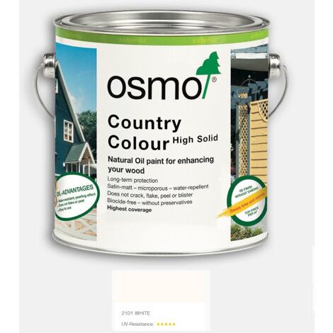 Osmo Country Colour - White - 125ml