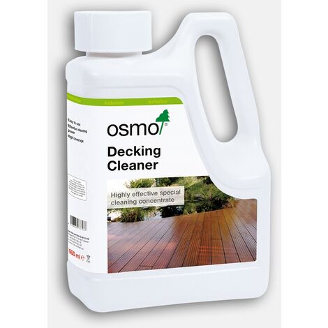 Osmo Decking Cleaner - Removes Dirt and Stains - 1 and 5 Litre