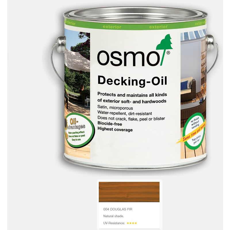 Osmo - Decking Oil - Douglas Fir - 750ml - Douglas Fir