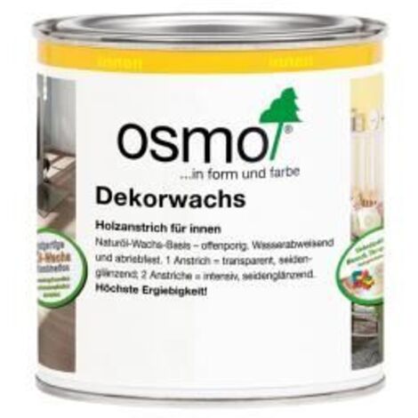 Osmo Dekorwachs 375 ml granitgrau Holzreiniger & Pflege
