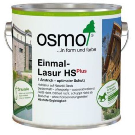 Osmo Einmal-Lasur HS Plus Silberpappel 0,75 l - 11101450