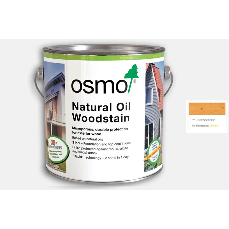 Osmo - Natural Oil Woodstain - Oregon Pine - 125ml