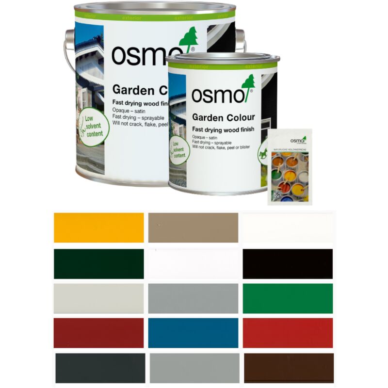 Osmo Garden Colour Satin - Chocolate Brown (Ral 8017) - 2.5L