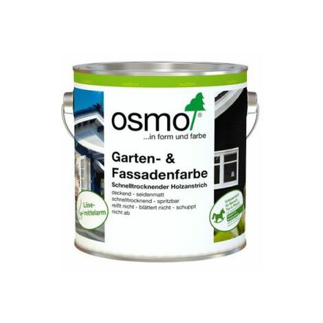 Osmo Garten- & Fassadenfarbe Anthrazitgrau (RAL 7016) 2,50 l - 13100334