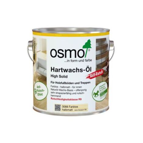 Osmo Hartwachs-Öl Anti-Rutsch Farblos Halbmatt 0,75 l - 10400077