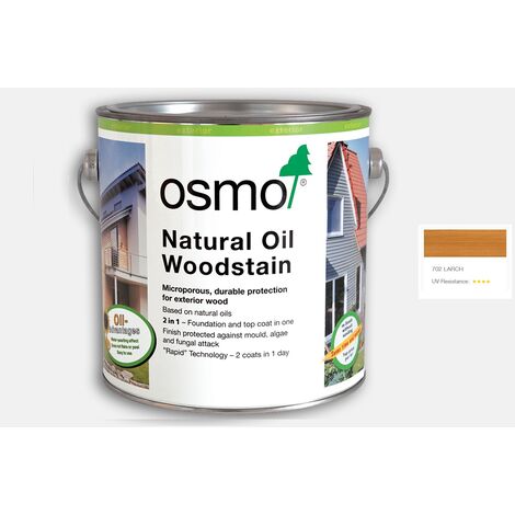 Osmo Exterior Natural Oil Woodstain Mahogany 750ml