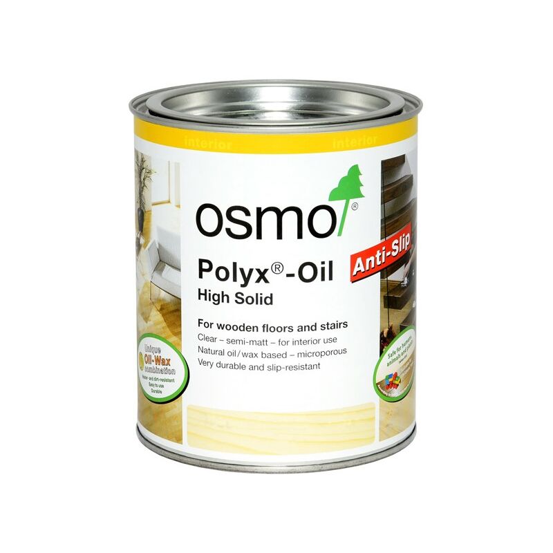 Osmo - Polyx Oil Anti-Slip - Clear - Semi-Matt - 750ml - Clear