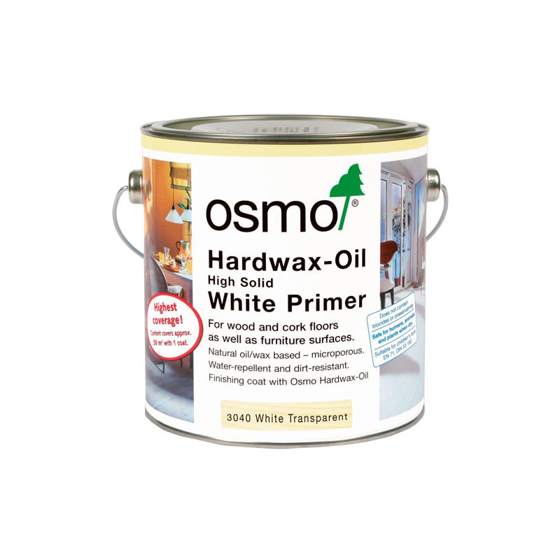 Polyx-Oil White Transparent Clear 2.5l (3040) - Osmo