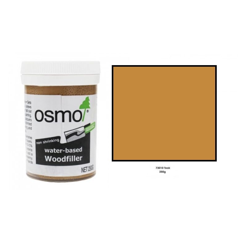 Osmo - Wood Filler - Multi Purpose Interior Filler - 250g - Teak - Teak