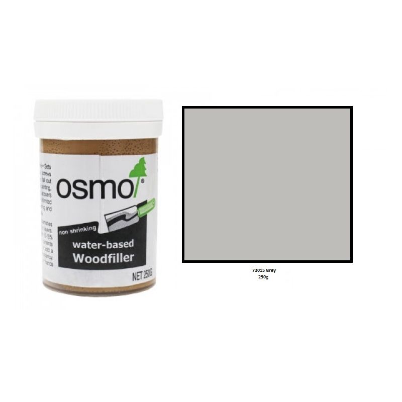 Osmo - Wood Filler - Multi Purpose Interior Filler - 250g - Grey - Grey