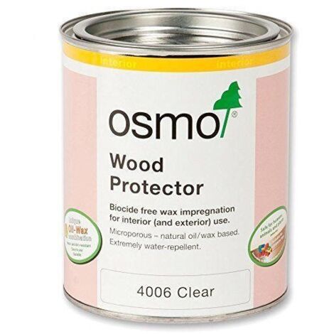 Osmo Wood Protector Interior and Exterior Protection - Clear - 125ml