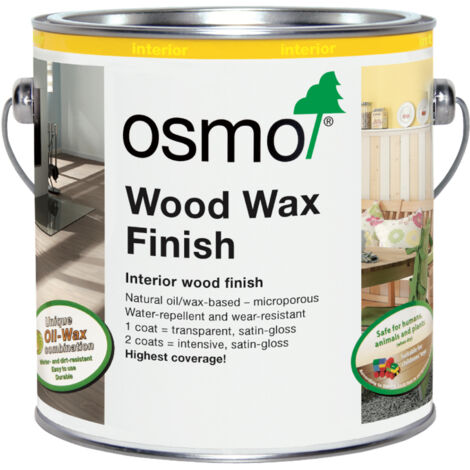 Osmo Wood Wax Finish Satin - Cognac - 750ml