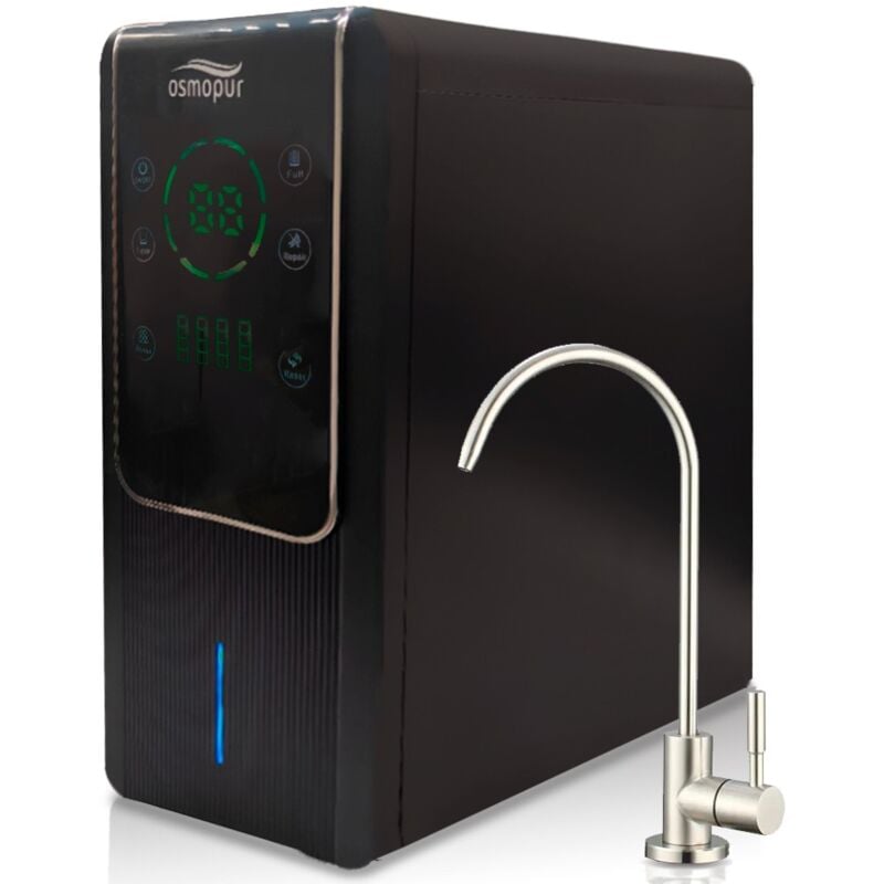 Rosmmel - osmopur 600 gpd Osmose inverse compacte à débit direct sans réservoir avec système intelligent