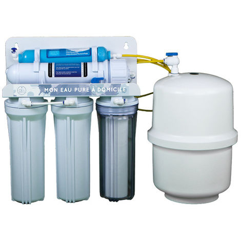 Osmoseur Basicos : L'osmoseur sans éléctricité | Osmoseur Basicos avec petit robinet 3 voies