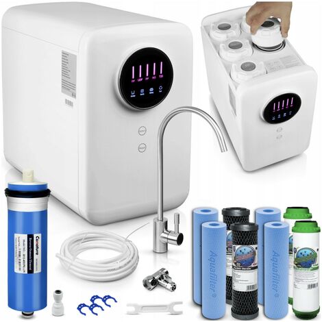 Osmoseur domestique 5 étapes de filtration RO400 + Jeu de cartouches