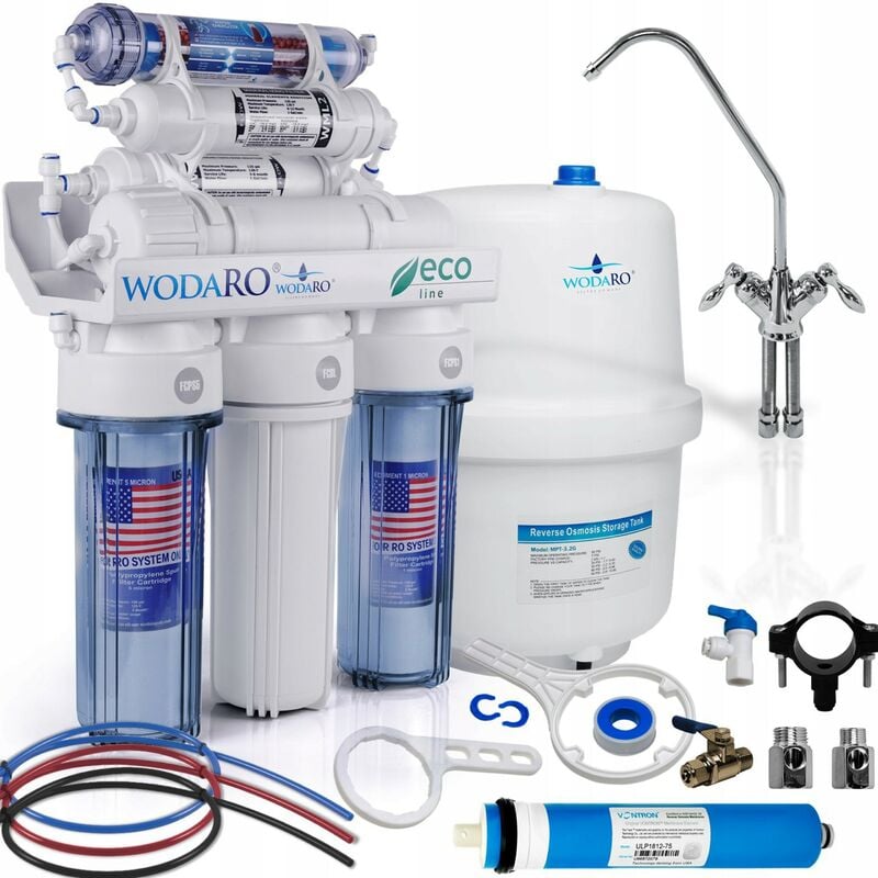 Viva - Osmoseur domestique 7 étapes de filtration RO7 Eco Line système