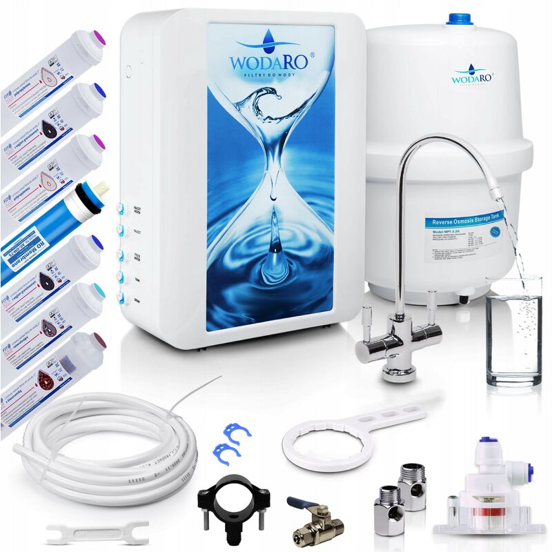 Viva - Osmoseur domestique 7 étapes de filtration RO7 wsb slim bio