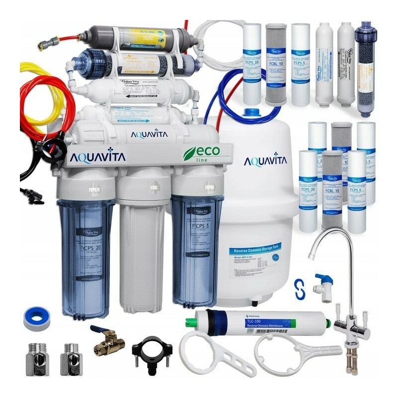 Viva - Osmoseur domestique 8 étapes de filtration RO8 aqua vita à effet décontaminant
