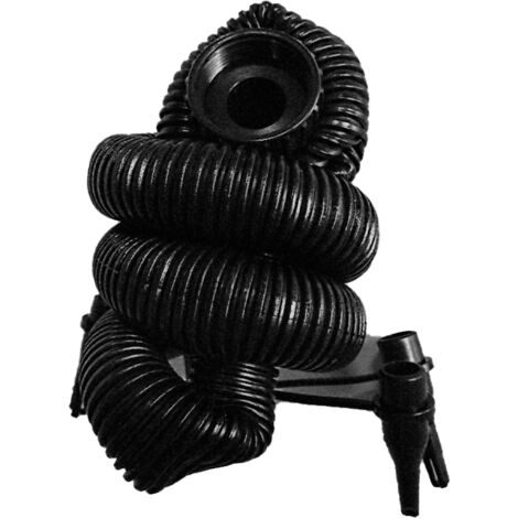 Ospazia – Tuyau de gonflage pour spa gonflable – Pièce détachée compatible Spa Lounge et Aquaspa – Dimensions 90 cm – Couleur noir