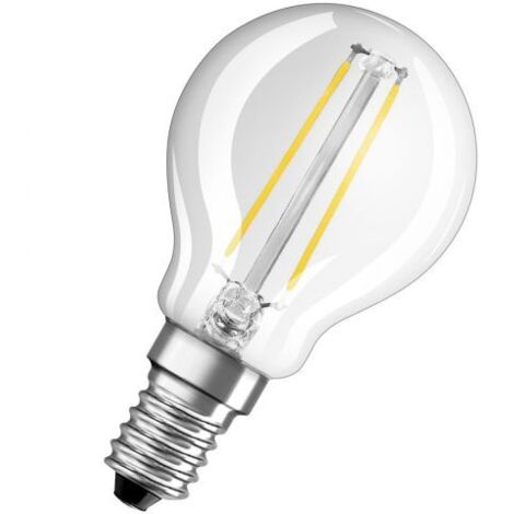 Osram 203301 Retrofit Classic Bombilla LED E14 2,1 W plástico blanco