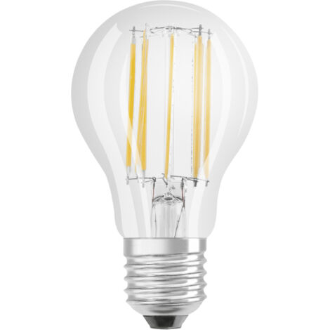 Osram 2er LED Star Classic A Filament, 10W = 100W, 1521 lm, E27, Warmweiß (2700 K), Lampe