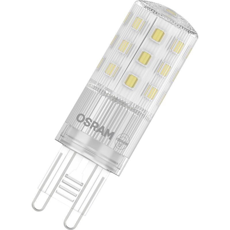Osram - led pin multicolour led lamp with retrofit plug-in base G9, 4.9 w / 806 lm, clear, cool white light with 4,000 k, non-dimmable, IP20,