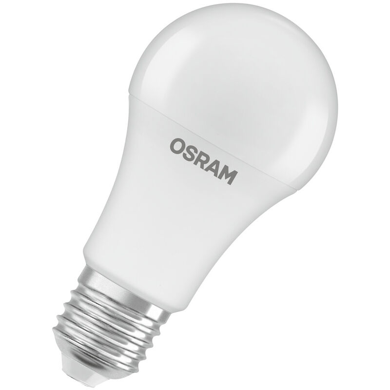 Image of Osram - LED-Lampen, klassische Kolbenform, 75 Watts Ersatz, E27, A-shape, 6500 Kelvin, Kaltes Tageslicht, Matt, single Pack