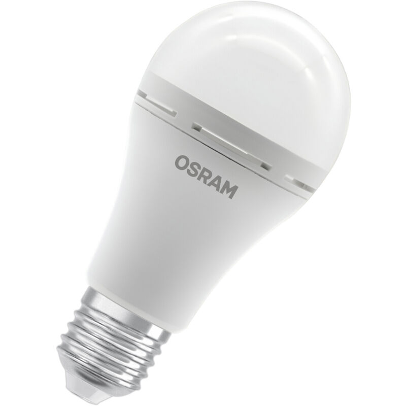 Osram - led Classic a 60 Lampe de camping / éclairage de secours avec batterie rechargeable intégrée (ex 60W) 8W Blanc chaud E27