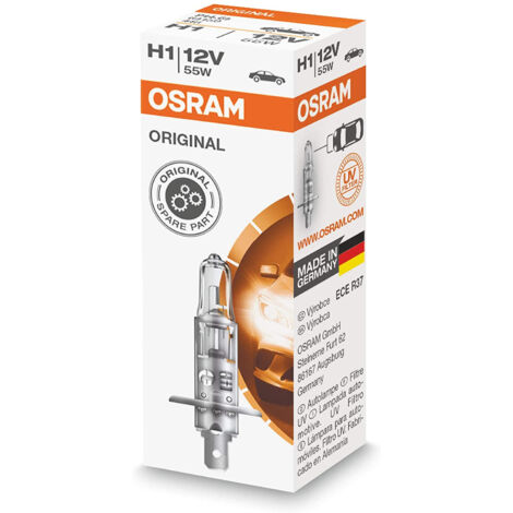 Osram 64150 Lampadina per proiettore H1 12V - 55W P14.5S Bianco