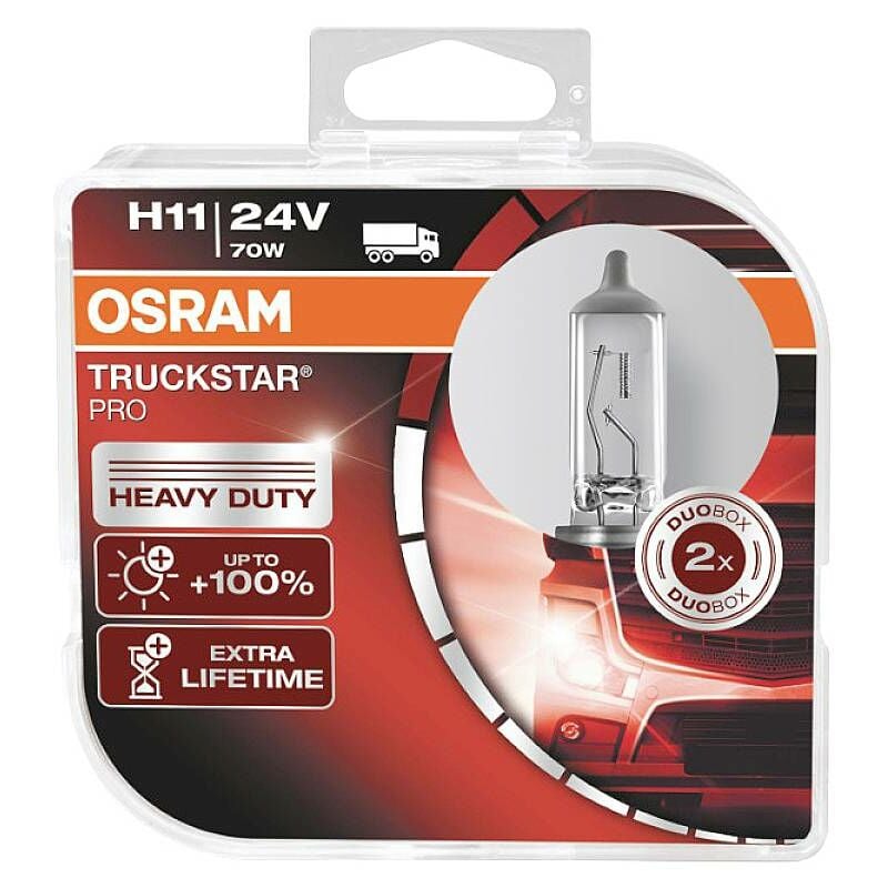Osram - 64216TSP-HCB Ampoule halogène Truckstar H11 70 w 24 v W432812