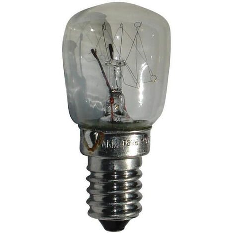 Osram – Ampoule à incandescence E14 15W – Éclairage clair pour réfrigérateurs – Température de couleur 2700K – Forme tubulaire – Dimmable