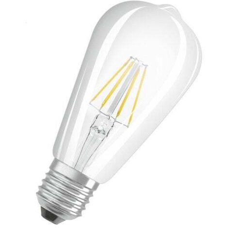 OSRAM Ampoule variable led clair edison E27 730 Lm 60 W blanc neutre, OSRAM