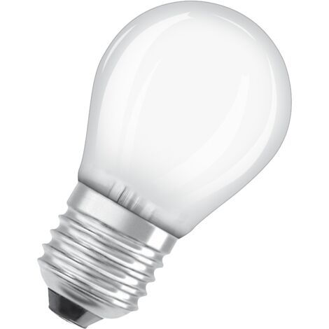 OSRAM Ampoule variable led opaque sphérique E27 470 Lm 40 W blanc neutre, OSRAM