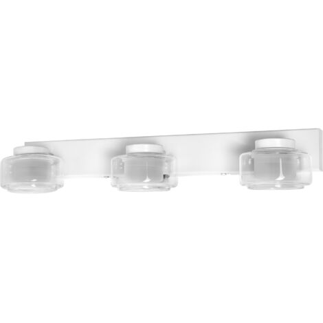 OSRAM Applique et plafonnier LED ORBIS Flame blanc 16,5W 1050lm 3000/4000K, temp. réglable par interr. mural (blanc froid/chaud), protection IP44 contre les corps étrangers et les projections d’eau