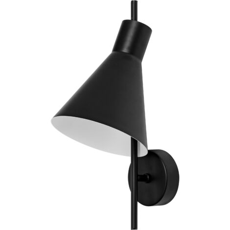 OSRAM Applique murale DECOR Tokio Wall, noir, 5W, 420lm, module LED intégré avec couleur de lumière blanc chaud (3000K), style japonais, longue durée de vie de 30 000 heures, protection IP20