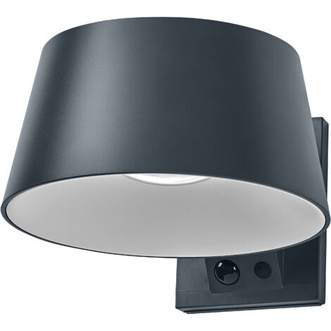 OSRAM Applique murale LED solaire  Endura Style Brella, 10,1 W, blanc chaud 3 000 K, 930 lm, capteur PIR, IP54, 18 jours