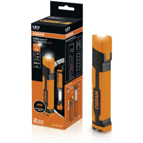 OSRAM  Arbeitsleuchte LEDinspect TELESCOPIC 270 270 lm LEDIL419