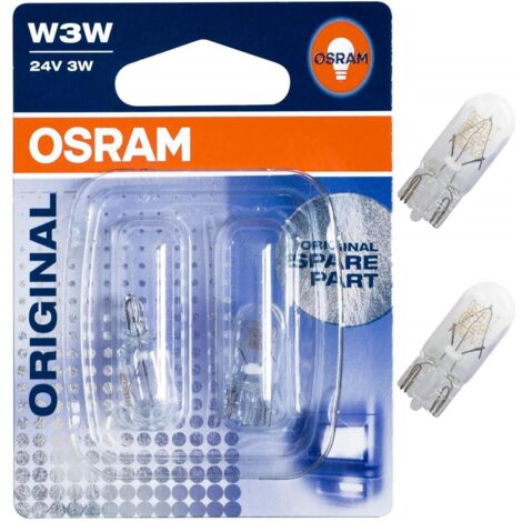 Osram Auto 2841-02B Signal Leuchtmittel Standard W3W 3W 24V C38476