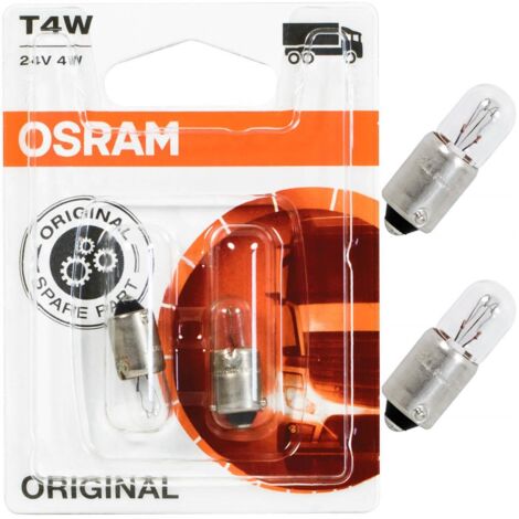 Osram Auto 3930-02B Signal Leuchtmittel Standard T4W 4W 24V C38492