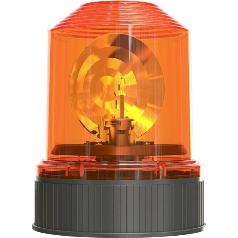 Gyrophare Light Signal Halogen Beacon Light RBL101 24 v via réseau de bord montage par vissage orange - Osram